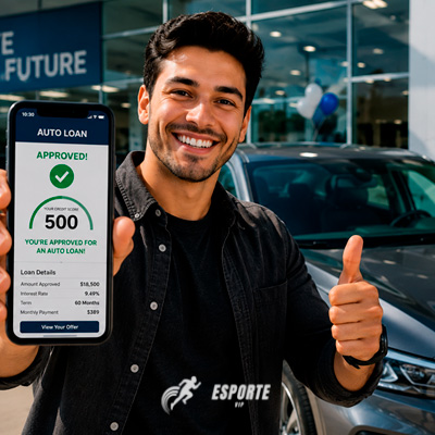 auto loan 500 credit score