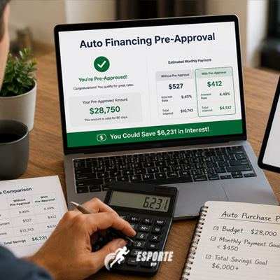 auto financing pre approval