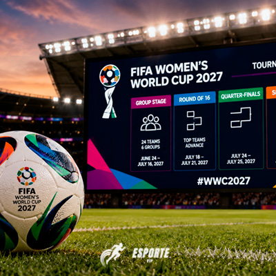 Football magic is coming to Brazil for the women's world cup 2027. women's world cup 2027